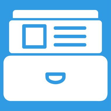 Katalog düz simgesi