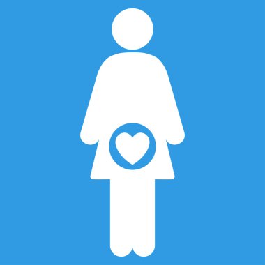 Doğurganlık düz simgesi