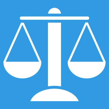 Ölçekler düz simgesi