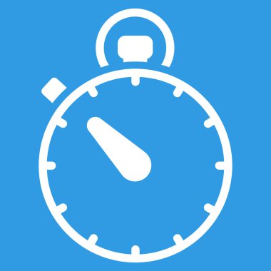 Stopwatch Düz Simgesi