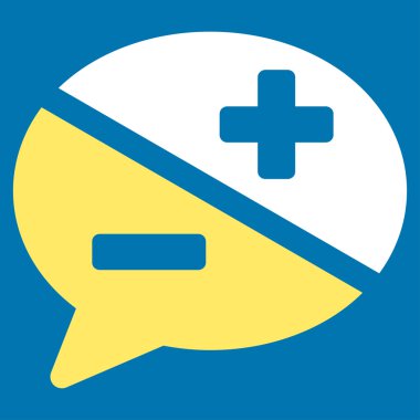 Bağımsız değişkenler düz simgesi