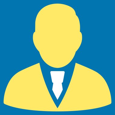 Yönetici Düz Simgesi