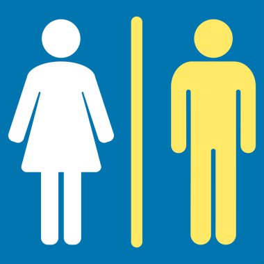 WC düz simgesi