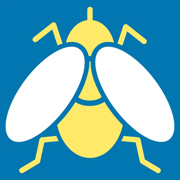 Icono plano de mosca — Foto de Stock