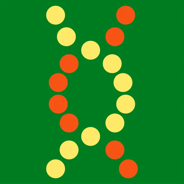Ikona spirala DNA — Zdjęcie stockowe
