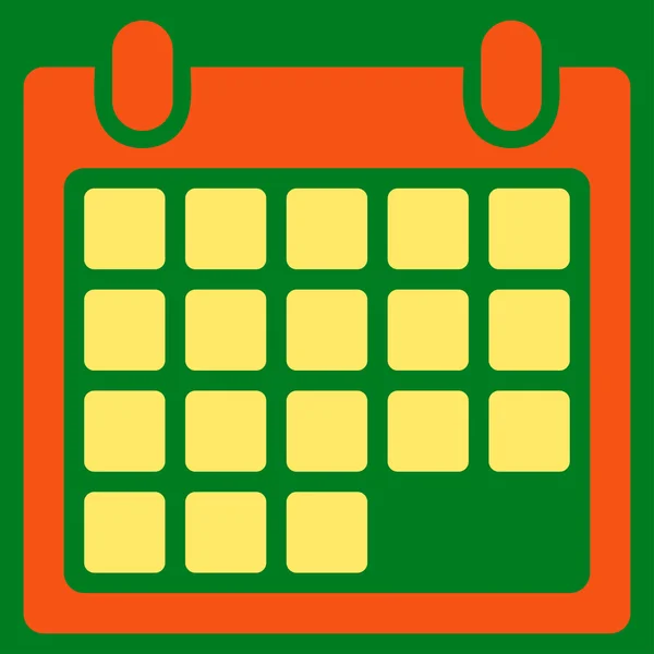 Month Flat Icon — Stock Photo, Image