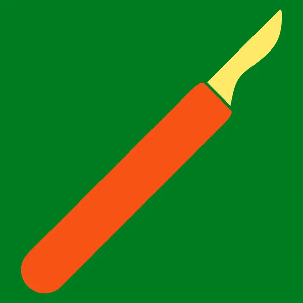 Scalpel Flat Icon — Stock Photo, Image