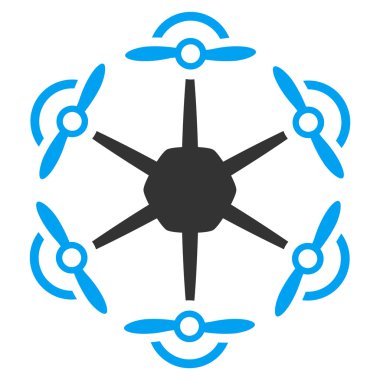 Uçan Hexacopter simgesi