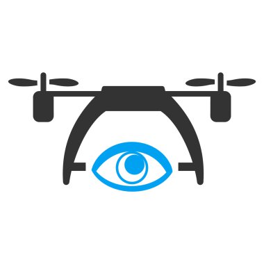 Video Spy Drone Icon clipart
