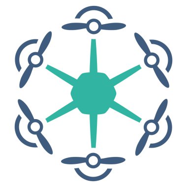 Uçan Hexacopter simgesi