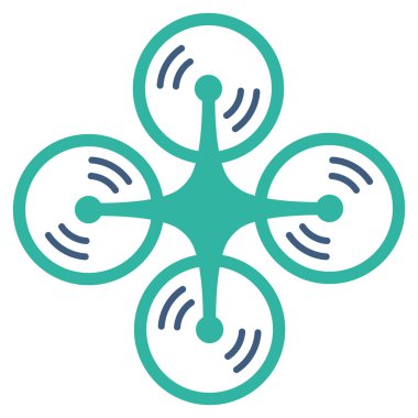 Uçan Quadcopter simgesi