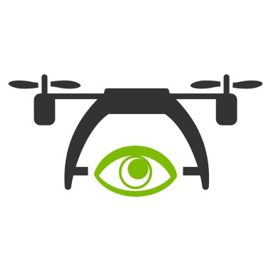 Video Spy Drone Icon clipart