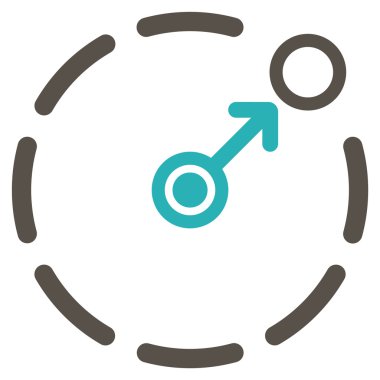 Dairesel alan sınır simgesini