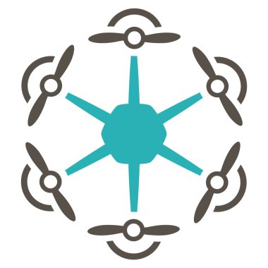 Uçan Hexacopter simgesi