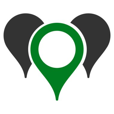 harita işaretleri simgesi