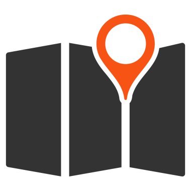 Kağıt harita simgesi