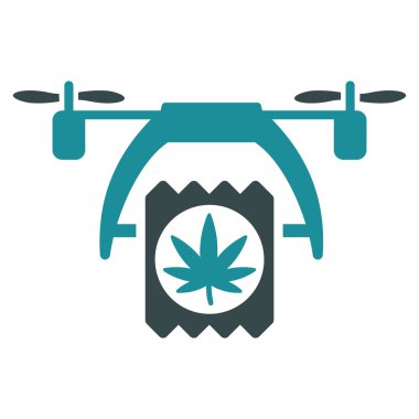 Esrar dron teslim simgesi