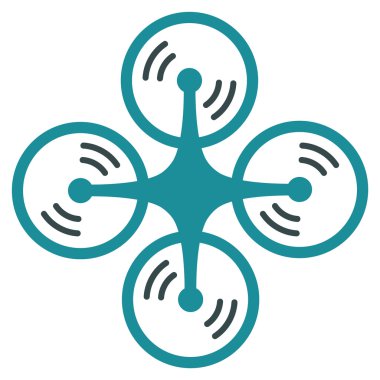 Uçan Quadcopter simgesi