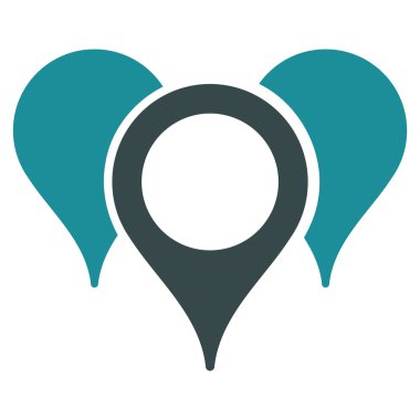 harita işaretleri simgesi