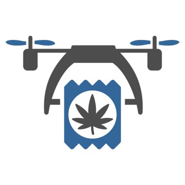 Esrar dron teslim simgesi