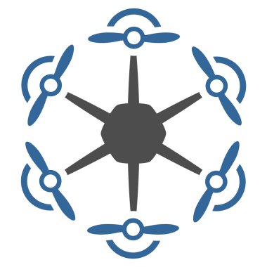 Uçan Hexacopter simgesi