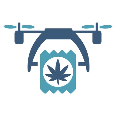 Esrar dron teslim simgesi