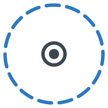 Daire alanı simgesi