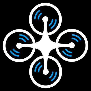 Uçan Quadcopter simgesi