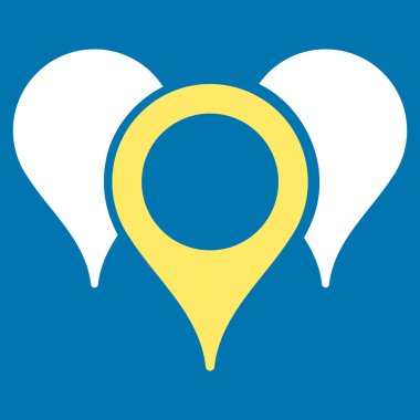 harita işaretleri simgesi