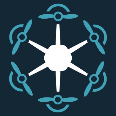 Uçan Hexacopter simgesi