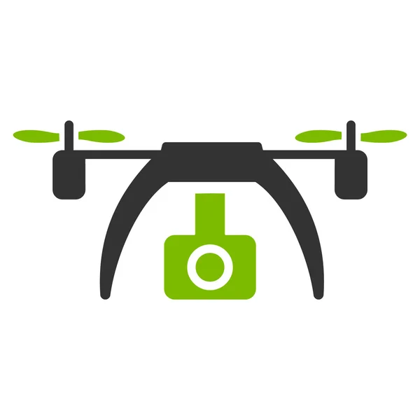 Ikon Kamera Video Drone - Stok Vektor