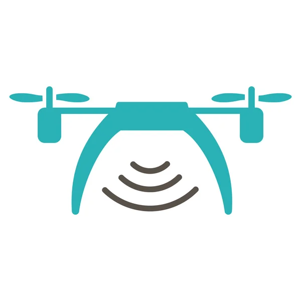 Drone Wifi repetidor icono — Vector de stock