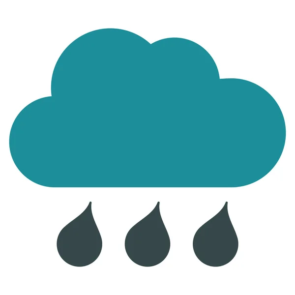 Regenwetter-Symbol — Stockvektor