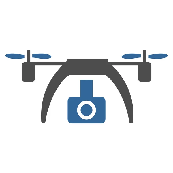 Icône de caméra vidéo drone — Image vectorielle