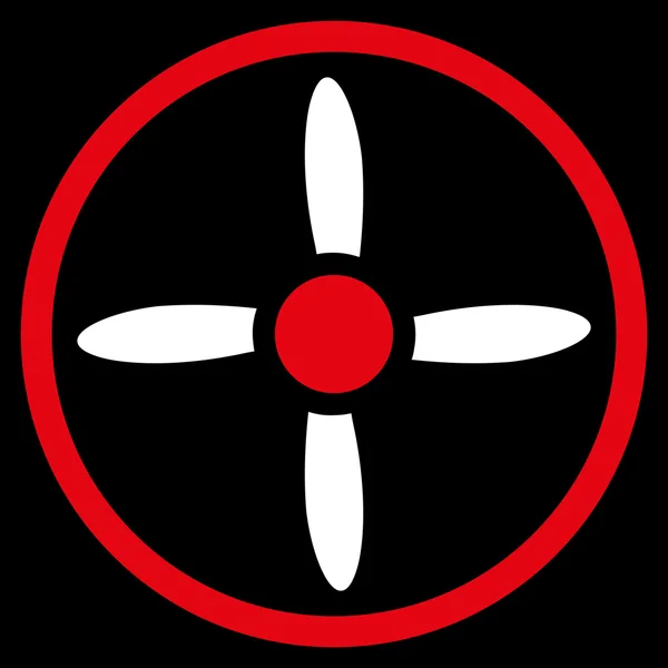 Luftschrauben-Symbol — Stockvektor