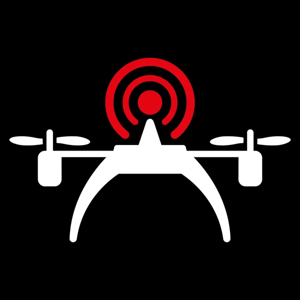 Source radio Icône de drone — Image vectorielle