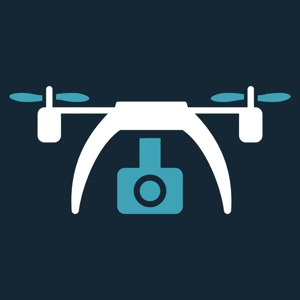 Drone icono de la cámara de vídeo — Archivo Imágenes Vectoriales