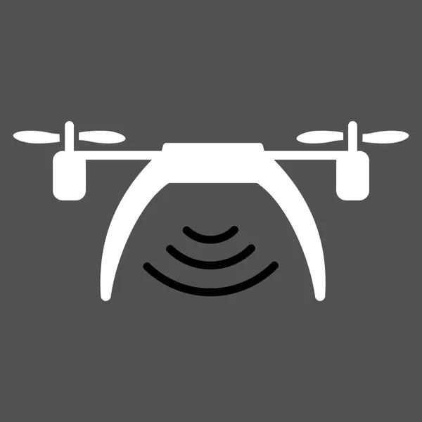 Ícone repetidor wifi drone — Vetor de Stock