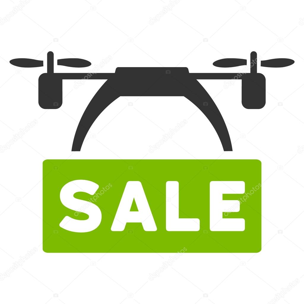 Drone Sale Banner Icon