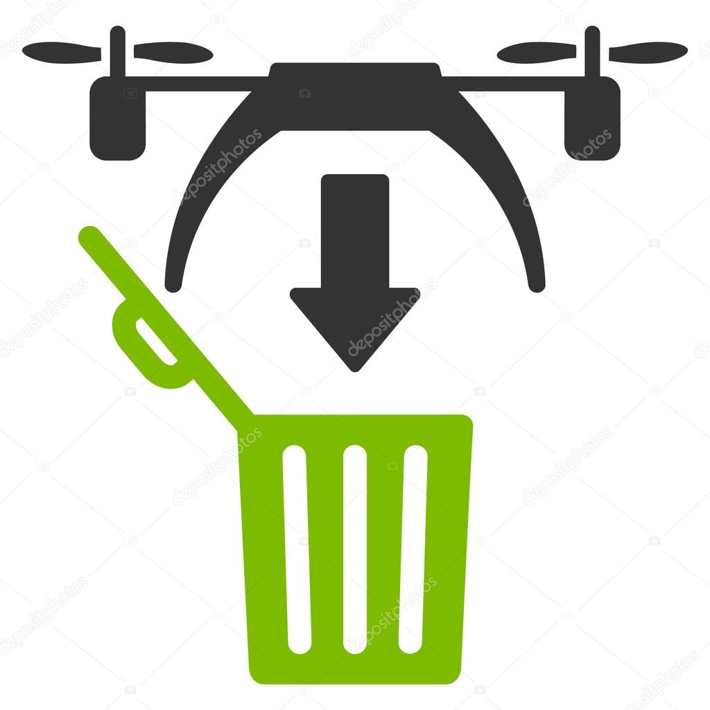 Trash Drone Icon