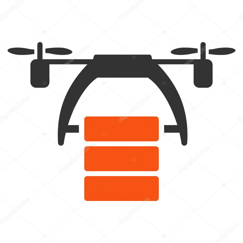 Cargo Drone Icon