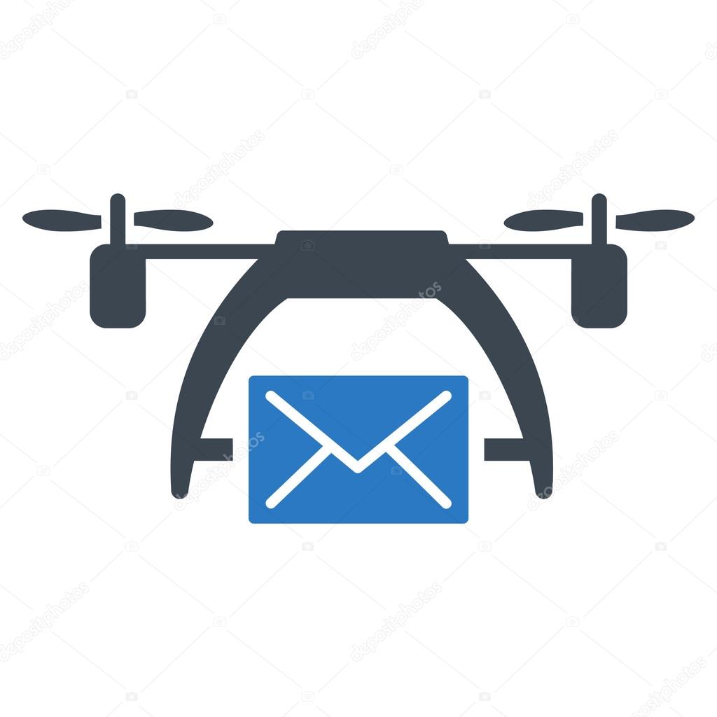 Drone Mail Icon