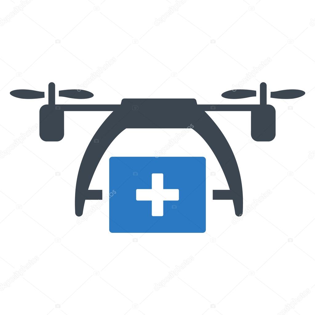 First Aid Drone Icon