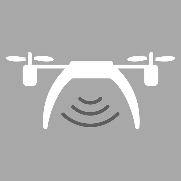 Icône de répéteur Wifi de drone — Image vectorielle