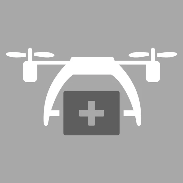 Elsősegély Drone Icon — Stock Vector