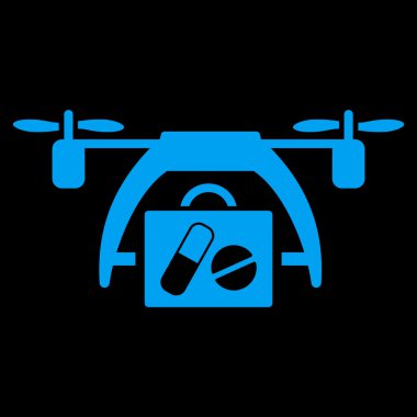 Tıbbi dron simgesi