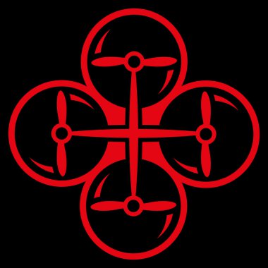 Dört helikopter simgesi