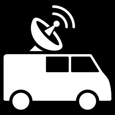 Radyo ayarı araba simgesini