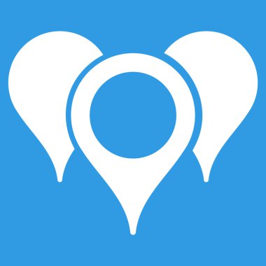 harita işaretleri simgesi