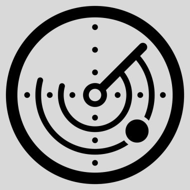 Yuvarlak Radar simgesi